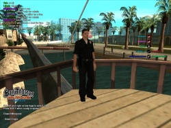 Скриншот, показывающий типичный экран выбора класса персонажа (из сервера littlewhitey, на котором запущен LVDM   Landgrab)